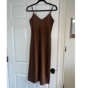 Gianni Bini Sleeveless Midi Silk Dress
